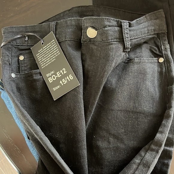 Bob jeans, Los Angeles high waisted size 15,16 new with tags super cute - Picture 2 of 5